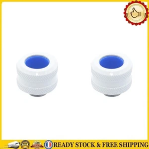 PC Water Cooling Tube Fitting G1/4 for 14mm OD Hard Tubes (White) - Afbeelding 1 van 9