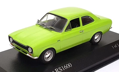 Minichamps 1/43 Scale 400 081071 - 1971 Ford Escort I RS1600 - Green  - Image 1 of 4