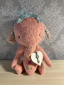 Hand Made Mohair Elephant Made In England 🏴 Ooak - Picture 1 of 11