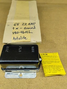 AutoLite VBO-4601L Rebuilt Voltage Regulator Made in USA - Picture 1 of 8