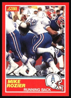 1989 Score Mike Rozier #172 Houston Oilers - Image 1 of 2