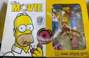 2007 RARE!! Simpsons Movie Collectors DVD 2 Pack Set Exclusive Figures SEALED!!! - Foto 1 di 4