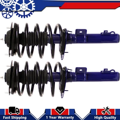 Front RoadMatic Struts Coil Spring 2X Set Monroe For 1996-2005 Mercury Sable_SH - Image 1 of 2