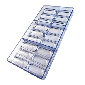 Transparent Oval Pills Mold for Chocolate Dessert Baking Accessories and Tool - Picture 1 of 8