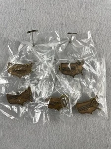 1998 Harley Davidson 95th Anniversary Ride Across America Route Pins Lot Of 5 - Bild 1 von 6