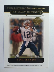 Tom Brady 2005 Topps Post Season Highlights #360 - Picture 1 of 2