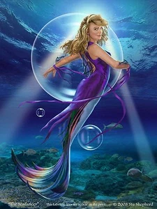 The Seadancer; Mermaid Print - Picture 1 of 1