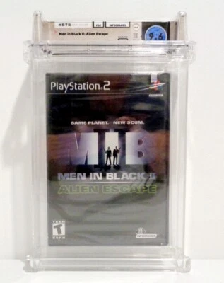 Men in Black II: Alien Escape (Sony PlayStation 2, 2002) Graded WATA (9.6-A) - Image 1 of 4