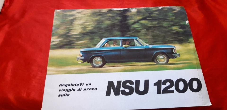 MANUALE . CATALOGO PUBBLICIT " NSU 1200 " - Immagine 1 di 1