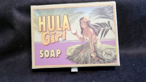 HULA GIRL MICHEL DESIGN WORKS TRIPLE MILLED 2 PACK BAR SOAP IN BOX - Picture 1 of 6
