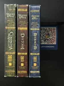 TRILOGIA IL SIGNORE DEGLI ANELLI - DVD SPECIAL EXTENDED ED. ITA in italiano - Foto 1 di 5