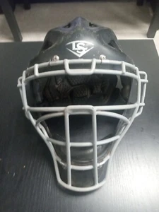 Louisville Slugger Fastpitch  Softball Catcher's Helmet PGFPAS6 Black-Gray - Picture 1 of 7