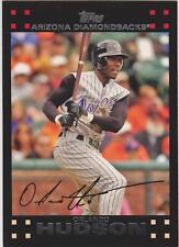 2007 Topps Orlando Hudson #494 Arizona Diamondbacks Baseball Card