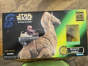 1997 Star Wars Kenner Power of the force Beast Ronto Jawa Actionfigur Open Box - Bild 1 von 3