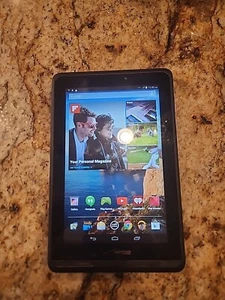 Verizon Ellipsis QMV7B 8GB Wi-Fi + 4G LTE 7" (USED) Black Tablet Tested Working - Picture 1 of 13
