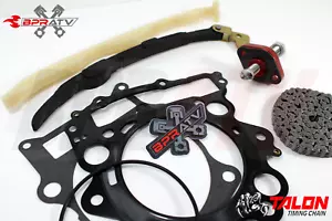 Yamaha Rhino 660 YXR660 YXR 660 Cam Timing Chain Guides Tensioner Kit & Gaskets - Picture 1 of 16