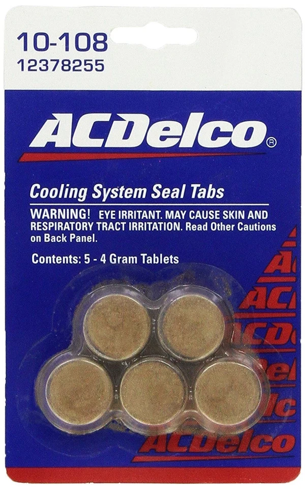 GM Radiator - AC Delco  Cooling System Seal Set of 5 - 4 Gram Tablets OEM - Image 1 of 1