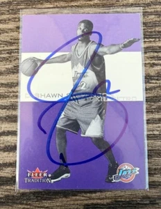 2000-01 Fleer Tradition DeShawn Stevenson Signed Rookie Card Utah Jazz Wizards - Picture 1 of 2