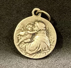ITALIEN 1920 ́ ANTIKER HEILIGER ANTHONY VON PADUA & MADONNA DI LENDINARA SCHÖNER KATHOLI - Bild 1 von 8