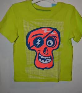 Circo Säugling Kleinkind Jungen T-Shirt mit Totenkopf verschiedene Größen Neu mit Etikett grün - Bild 1 von 1