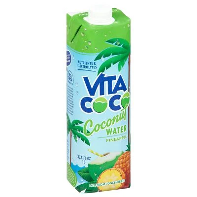 Vita Coco Coconut Water Pineapple 1 Lt (Pack of 12) - Image 1 of 3
