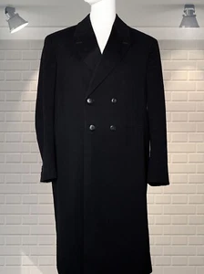 Vintage Antique Edwardian Worsted FROCK COAT - Steampunk Goth 38” - Picture 1 of 8