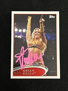 KELLY KELLY 2012 TOPPS WWE WRESTLING DIVA SIGNED AUTOGRAPHED CARD JSA CERTIFIED - Picture 1 of 2