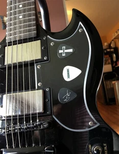 Old Boy Style klar Acryl Schlagbrett für Epiphone Tony Iommi Version 1 keine Plektren - Bild 1 von 7