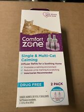 Comfort Zone Calming Diffuser Refills, Single & Multi-Cat #428