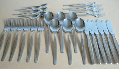 WMF CROMARGAN CAPRI GOLD MENUE BESTECK 6 PERSONEN 30TLG !  - Bild 1 von 2