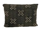 #4818 Contemporary Pillow Made From Vintage Bogolan African Mud Cloth