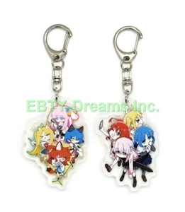 Set of 2 Bocchi The Rock Acrylic Keychain Ikuyo Kita Yamada Nijika Hitori v1 - Picture 1 of 2