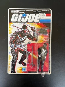 NEU Vintage versiegelt 1988 Hasbro G.I. Joe Snake Eyes Commando Actionfigur MOC Schön! - Bild 1 von 5