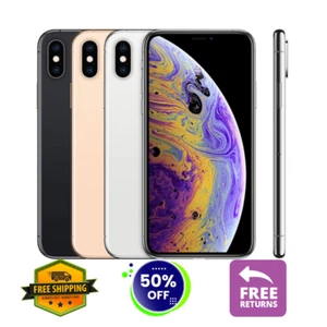 Apple iPhone XS Unlocked At&t Verizon T-Mobile GSM 4G LTE - 256|64GB - Afbeelding 1 van 8