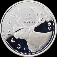 Proof /& Proof Like /& Specimen 2020 Canada 5 25 Cents Sealed in Folder