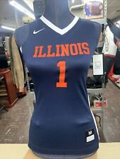 Illinois Fighting Illini Men's Basketball #1 Retro Mini Sports Jersey  (Orange) 2023