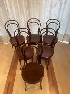 6 Original Thonet Stühle Nr.14 um 1900 - Bild 1 von 7