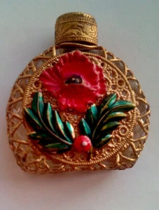 Antique FILIGREE MINIATURE PERFUME Scent BOTTLE, Unbelievable beauty - Picture 1 of 7