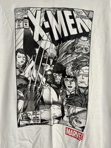 X-Men Marvel Adult New XL T-Shirt - Issue 11 Wolverine Jim Lee B & W Cover Pic - Picture 1 of 5