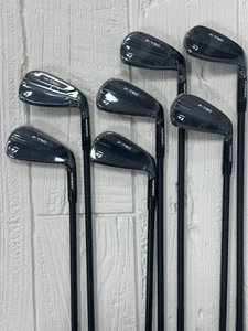 TaylorMade P790 Iron 4 to PW-Dynamic Gold Steel Shafts105g White Grips StiffFlex - Picture 1 of 3
