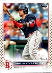2022 Topps #63 Christian Vazquez - Picture 1 of 2