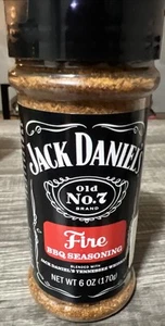 Jack Daniel`S FIRE BBQ Seasoning Rub 6 Oz Made In The USA Grilling Cookout - Picture 1 of 7