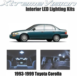 XtremeVision Interior LED for Toyota Corolla 1993-1999 (4 Pieces) Cool White... - Picture 1 of 8