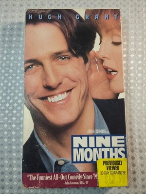 Nine Months (VHS, 1996) Hugh Grant Julianne Moore - Image 1 of 4