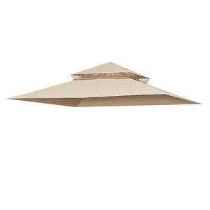 Aplus 10.6'x10.6' Gazebo Top Replacement for Customized Model Patio Light Beige - Picture 1 of 9