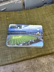 Vintage Coors Field Denver Playing Cards Sealed - Picture 1 of 6
