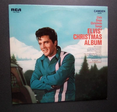 ELVIS PRESLEY Christmas Album LP RCA Camden Mono 1970 Foto 1 de 4