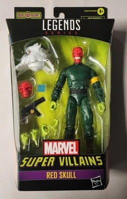 Figura de acción Hasbro Marvel Legends Red Skull Super Villains Xemnu BAF Wave 6" Foto 1 de 4