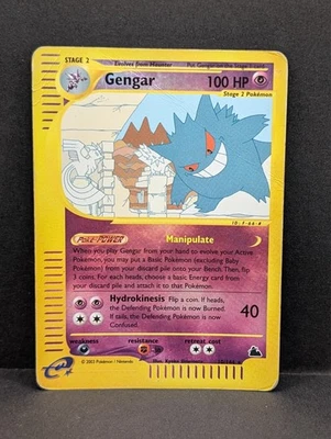 Gengar 10/144 Skyridge Reverse Holo Rare Pokemon TCG Nintendo HP - Image 1 of 4