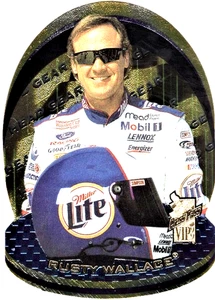 1999 - Press Pass DC Head Gear NASCAR  Trading Card - Rusty Wallace - Picture 1 of 2